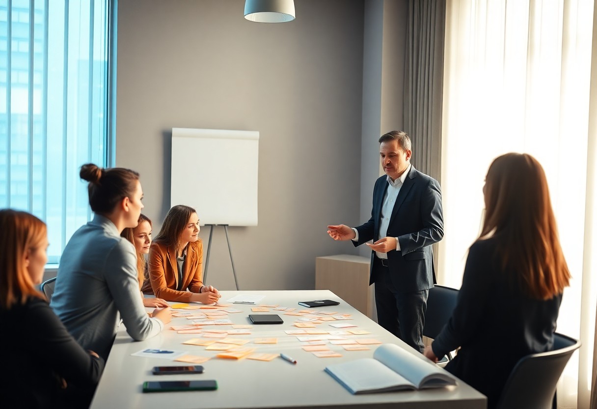 Atelier de travail en entreprise
